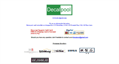 Desktop Screenshot of decalpool.com